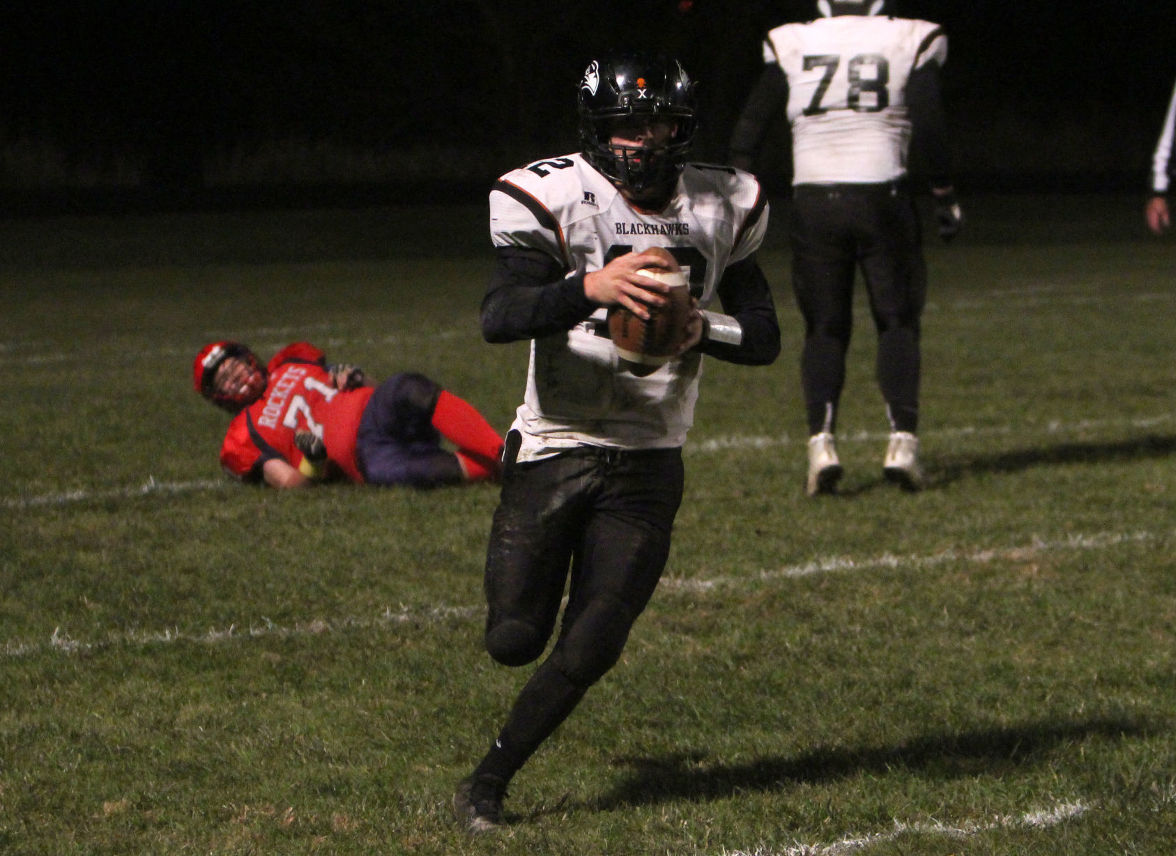 Bloomer football at Spencer/Columbus 10-26-18